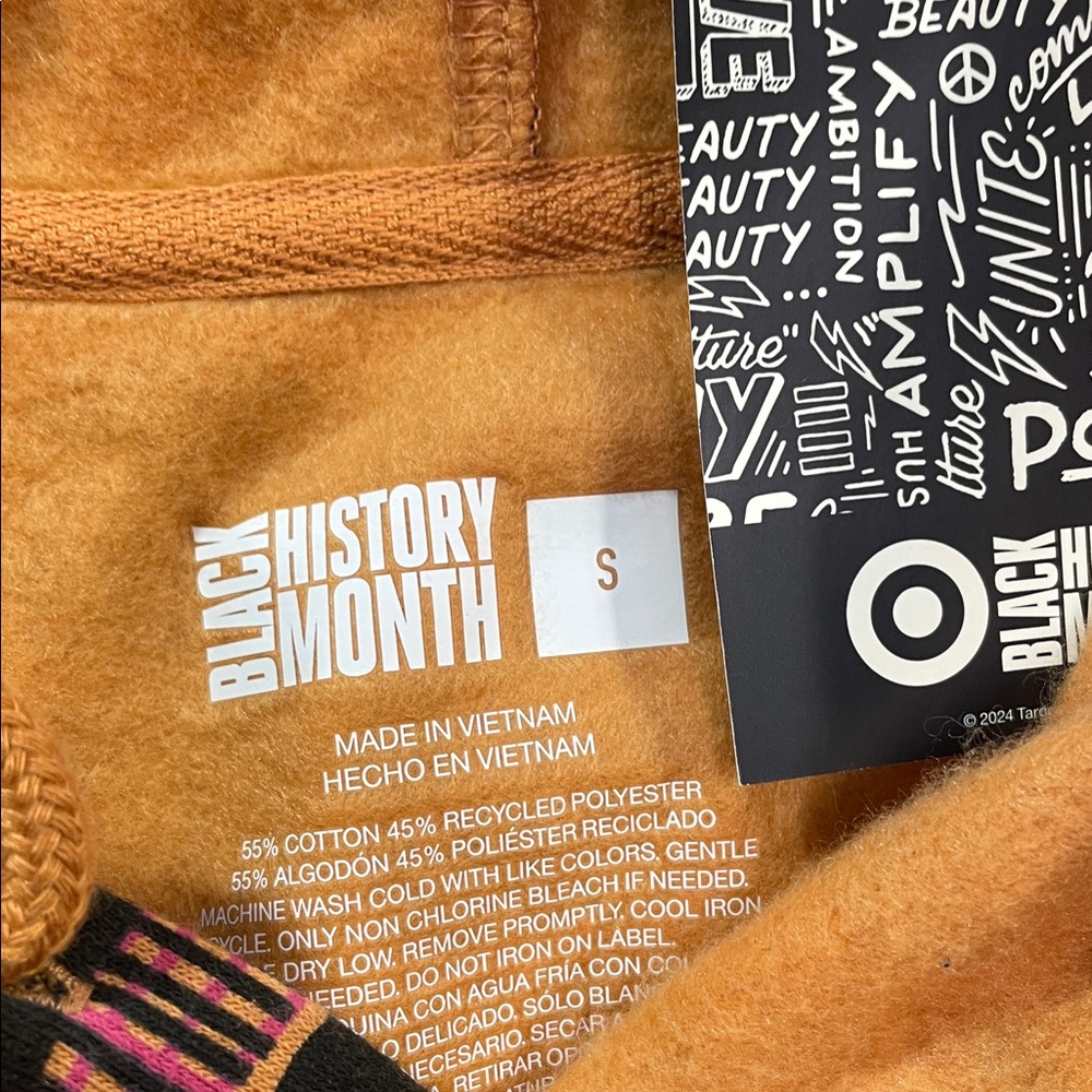 Target X Black History Month Cinched Waist Colorful Hoodie Var Sizes | NWT - Picture 5 of 5